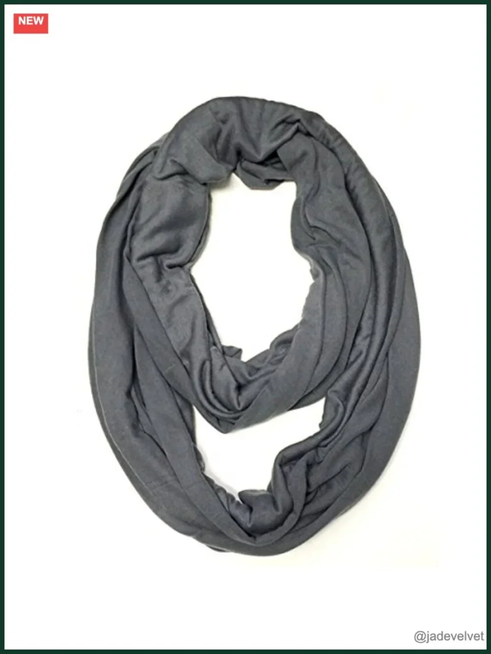 Soft Jersey Knit Infinity Scarf Lightweight Versatile Tencel